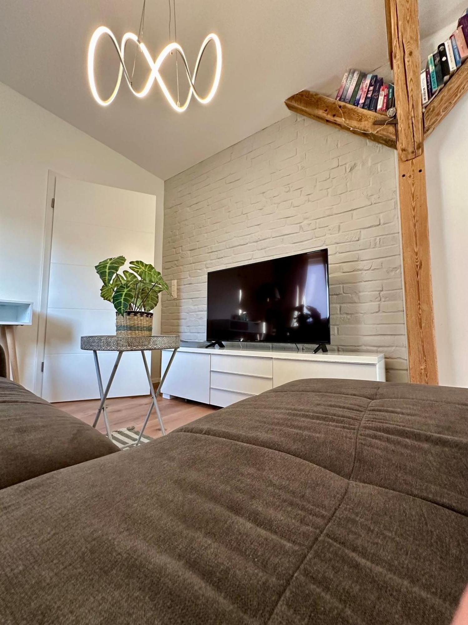 Charmantes Luxus Maisonette- Apartement บัดแฮร์สเฟลด์ ภายนอก รูปภาพ