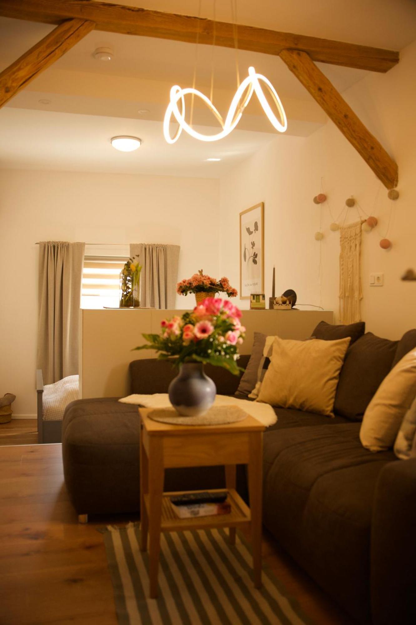 Charmantes Luxus Maisonette- Apartement บัดแฮร์สเฟลด์ ภายนอก รูปภาพ