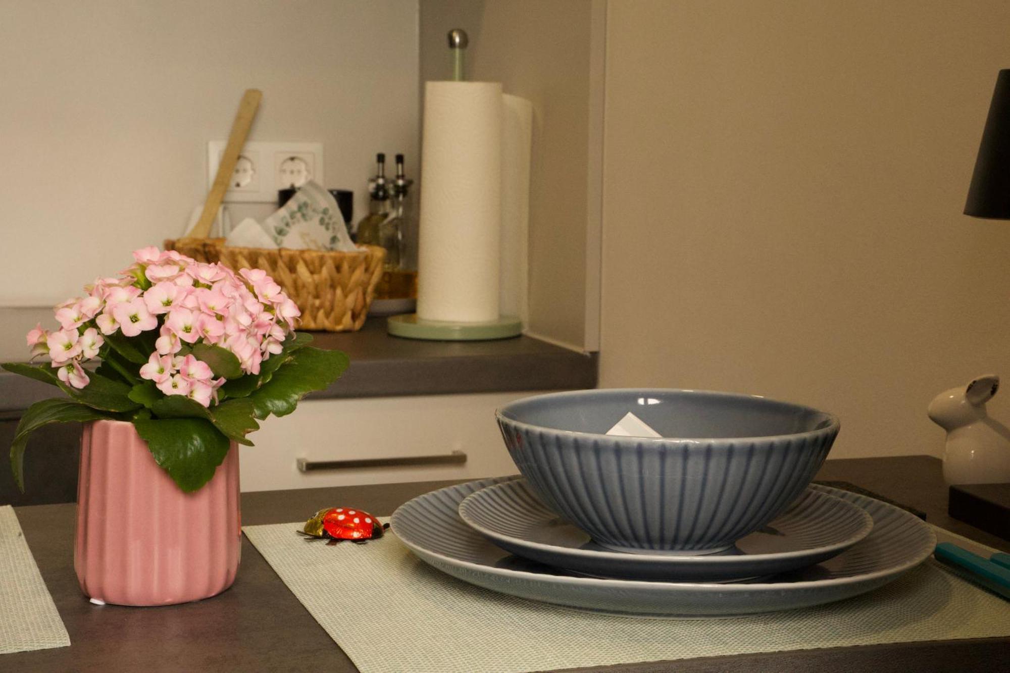 Charmantes Luxus Maisonette- Apartement บัดแฮร์สเฟลด์ ภายนอก รูปภาพ