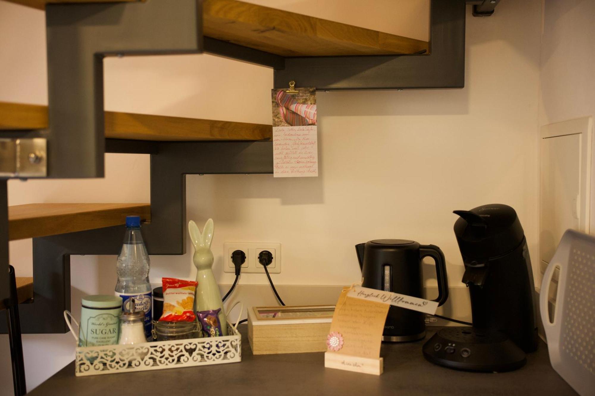 Charmantes Luxus Maisonette- Apartement บัดแฮร์สเฟลด์ ภายนอก รูปภาพ