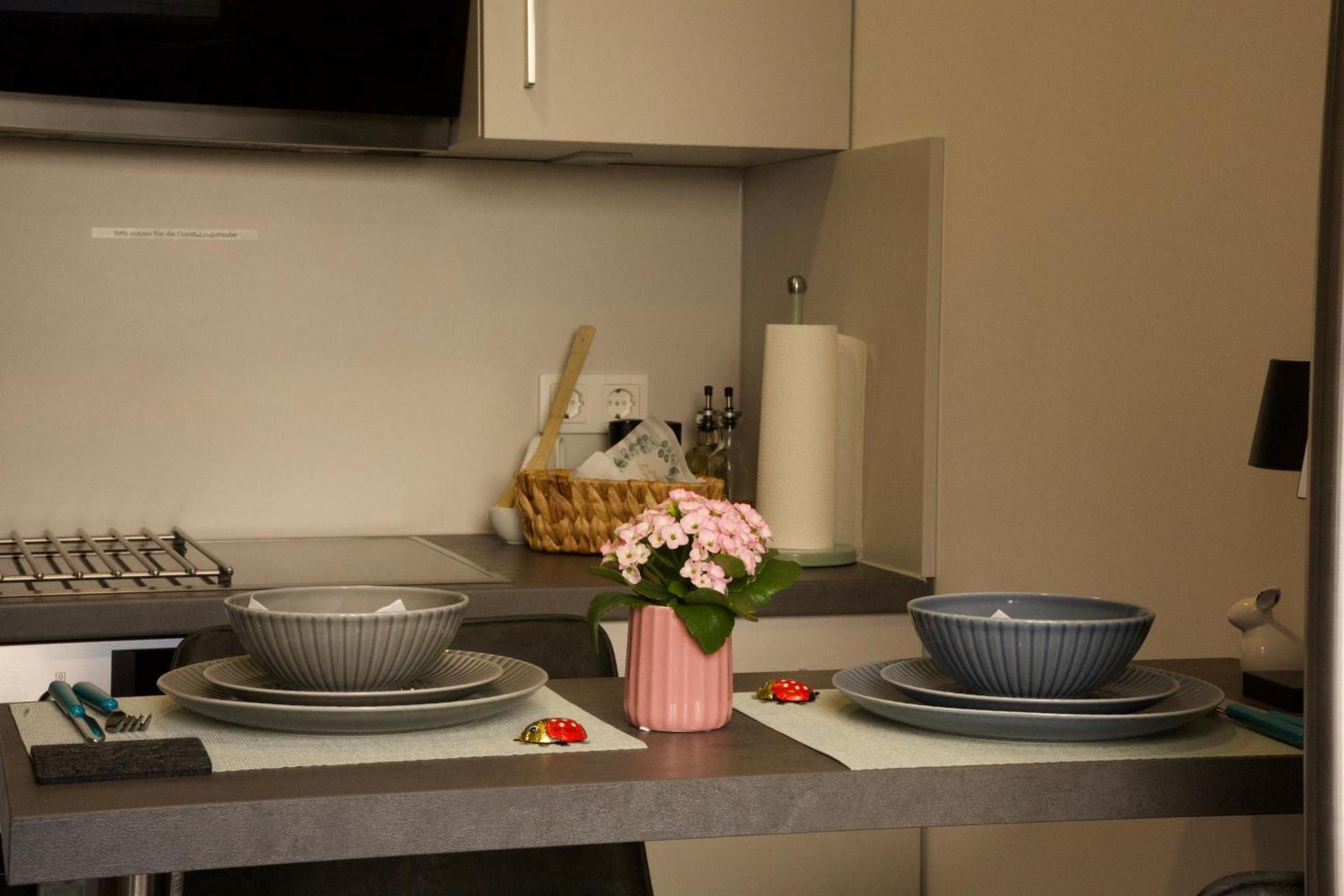 Charmantes Luxus Maisonette- Apartement บัดแฮร์สเฟลด์ ภายนอก รูปภาพ