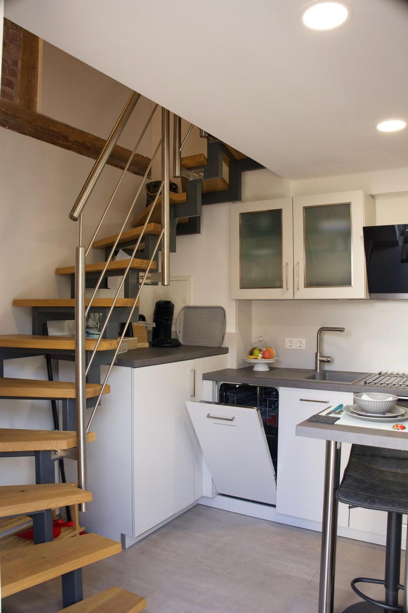 Charmantes Luxus Maisonette- Apartement บัดแฮร์สเฟลด์ ภายนอก รูปภาพ