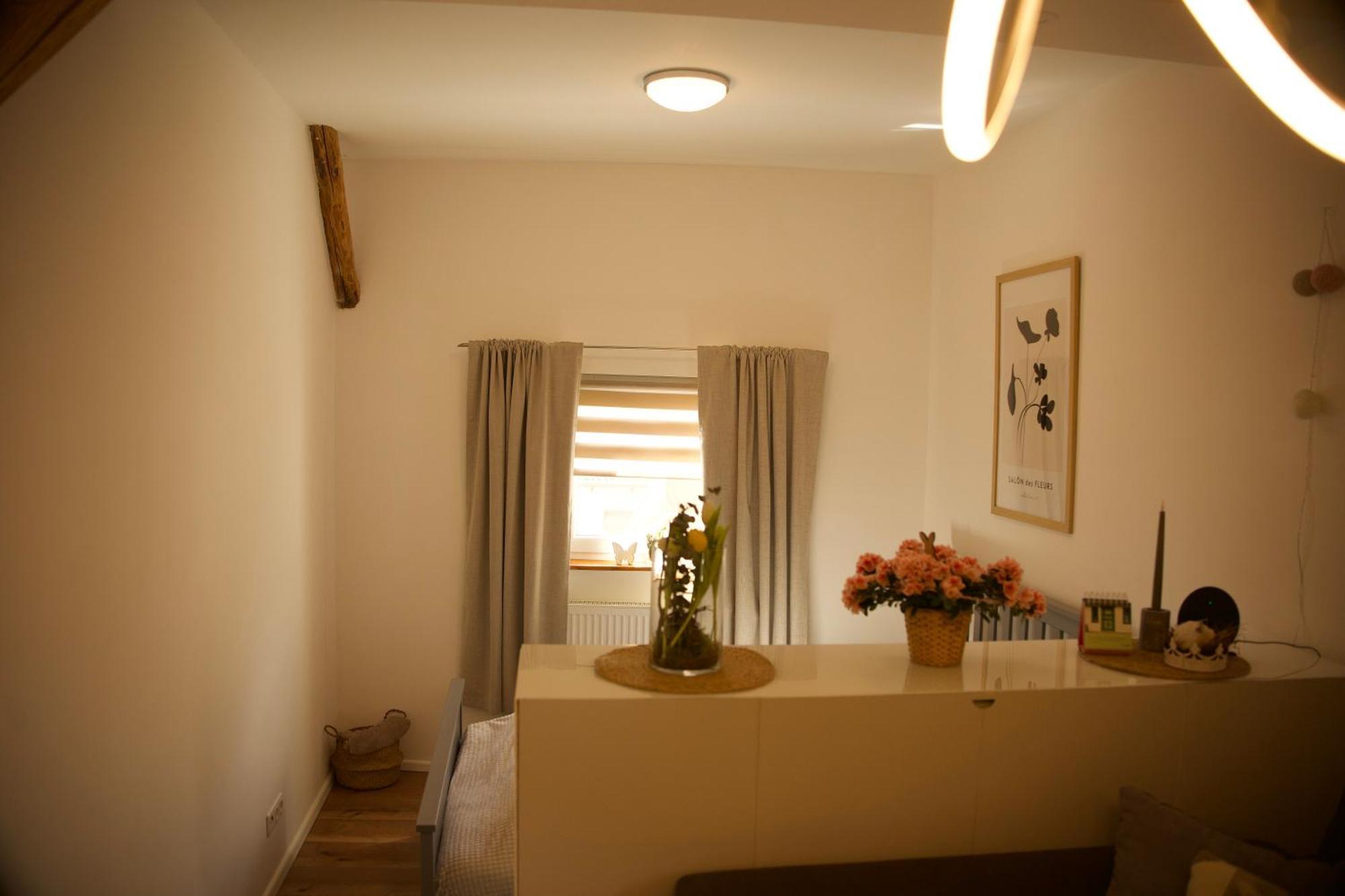 Charmantes Luxus Maisonette- Apartement บัดแฮร์สเฟลด์ ภายนอก รูปภาพ