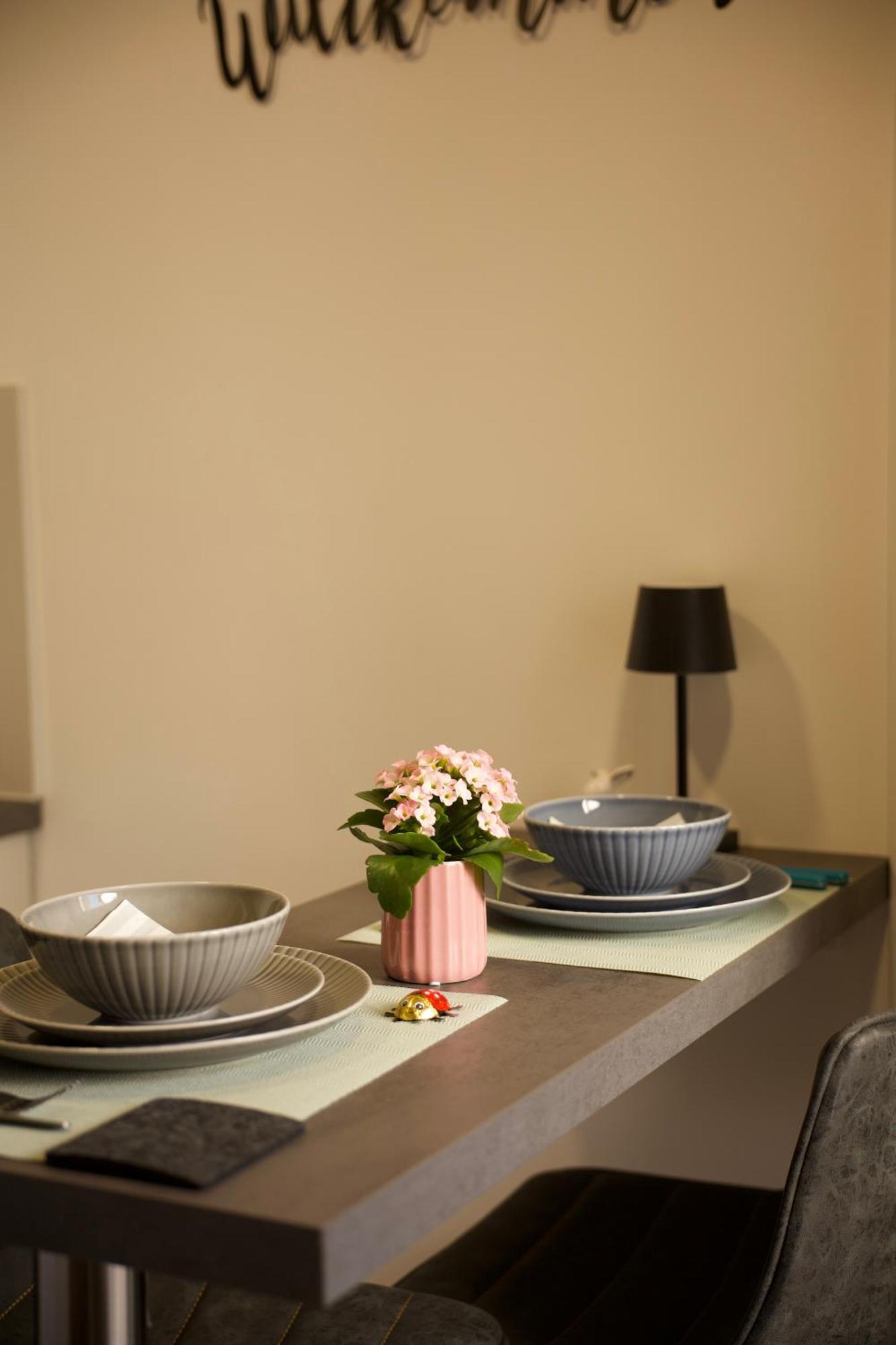 Charmantes Luxus Maisonette- Apartement บัดแฮร์สเฟลด์ ภายนอก รูปภาพ