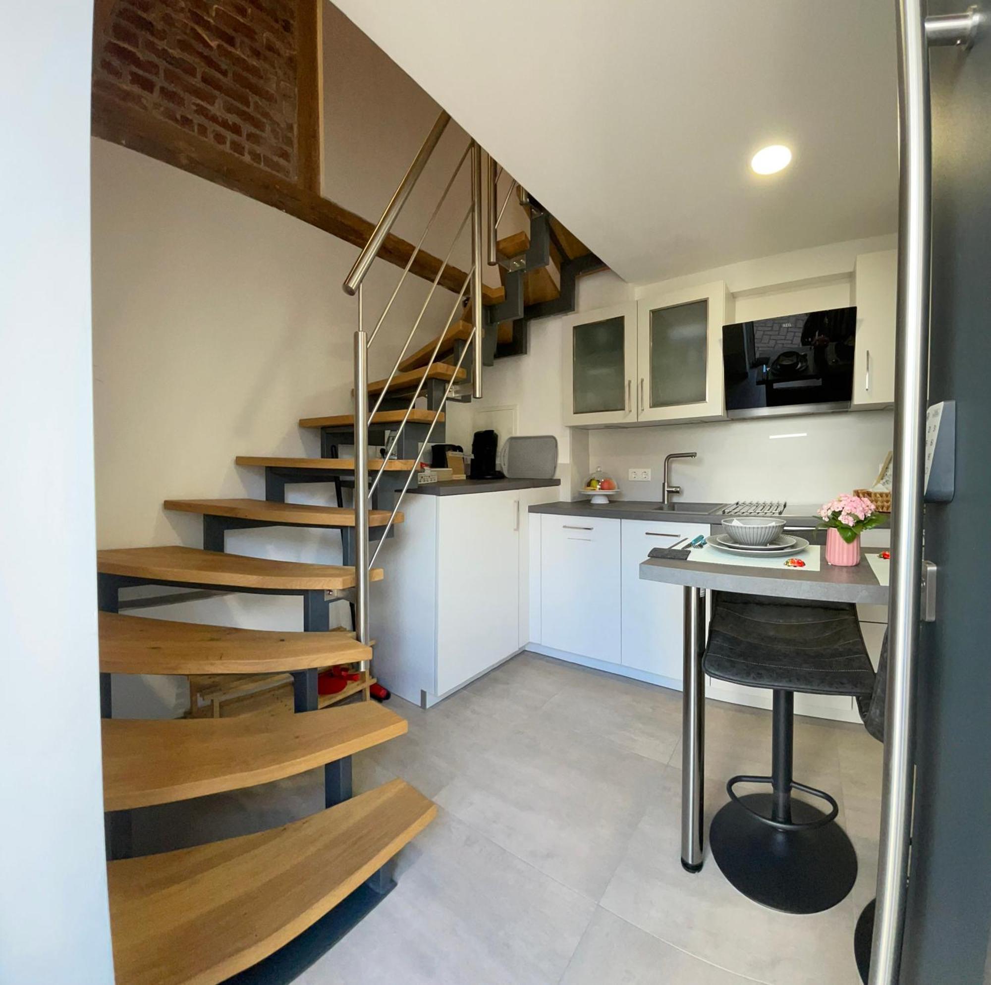 Charmantes Luxus Maisonette- Apartement บัดแฮร์สเฟลด์ ภายนอก รูปภาพ